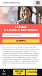 Mobile Screenshot of devry.edu
