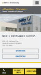 Mobile Screenshot of nj.devry.edu